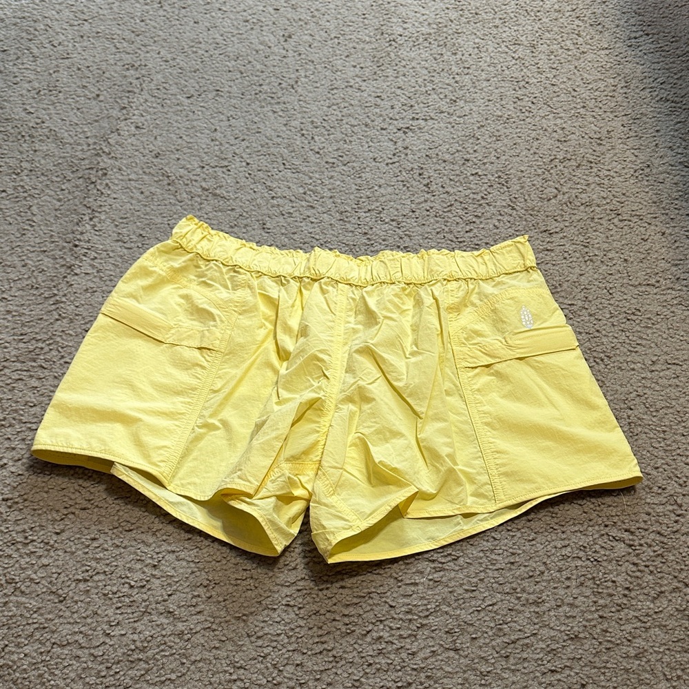 FP Movement by Free People Yellow Athletic Shorts